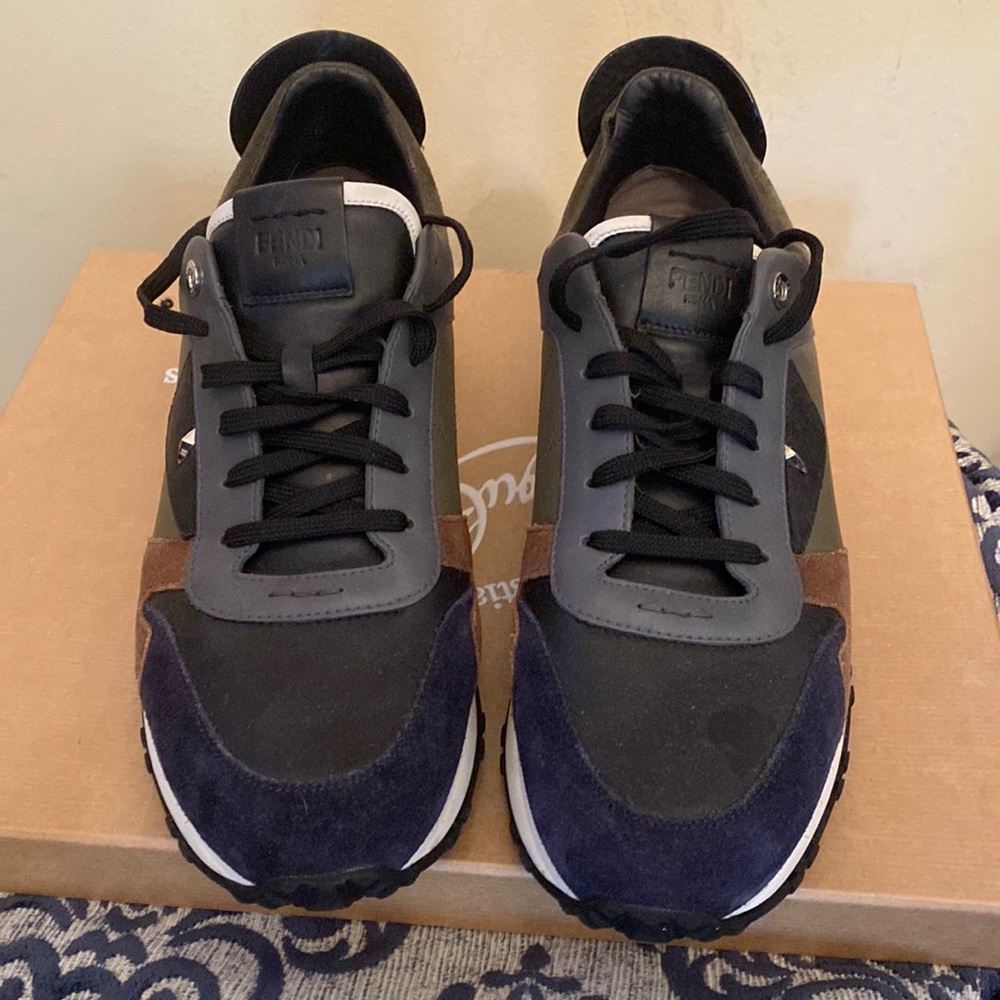 Fendi Spike Sneaker Camo Monster Edition